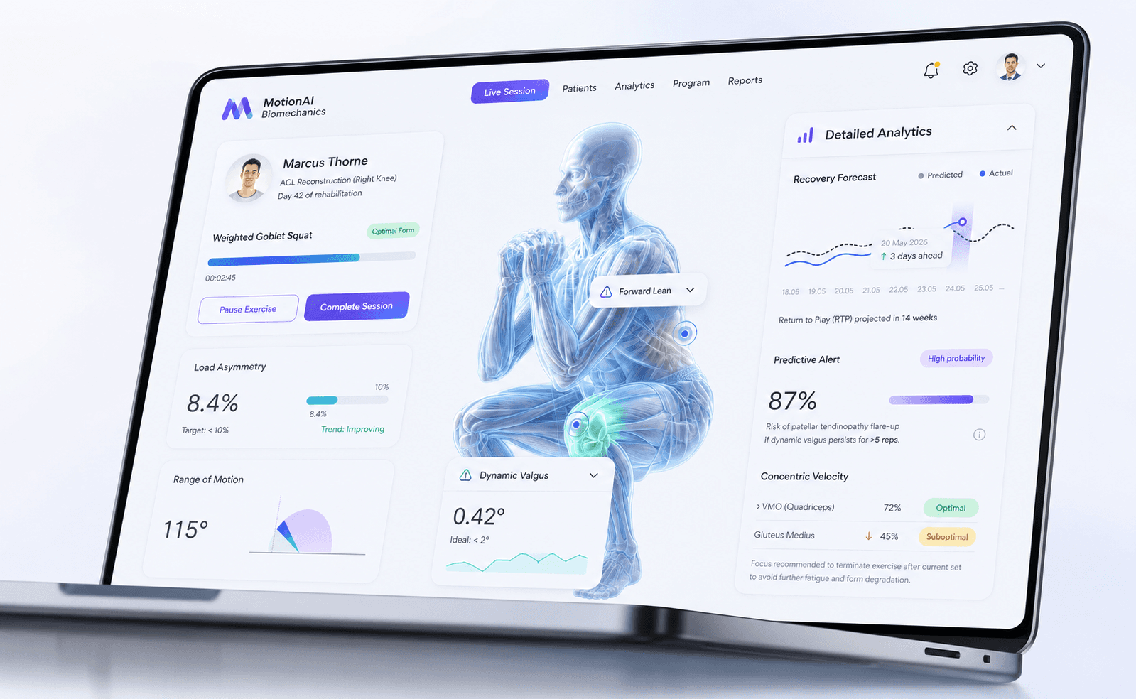 Dashboard interface built by Coders & Co